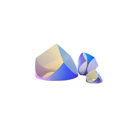 prismas de cubo de canto k9