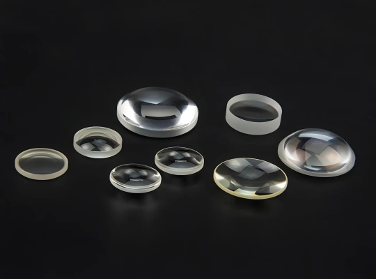 fused silica lens